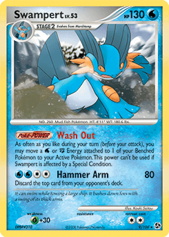 Swampert - Reverse Holofoil
