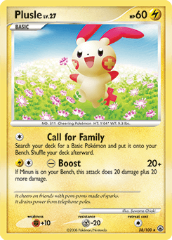 Plusle - Normal