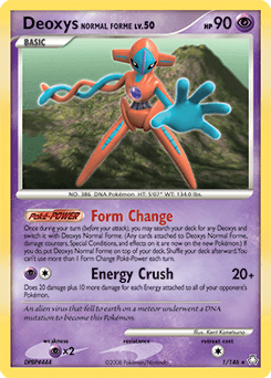 Deoxys Normal Forme - Reverse Holofoil