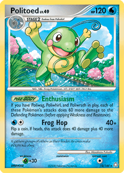 Politoed - Reverse Holofoil