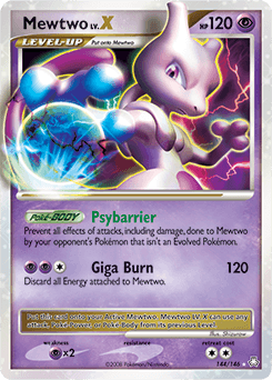 Mewtwo LV.X - Holofoil