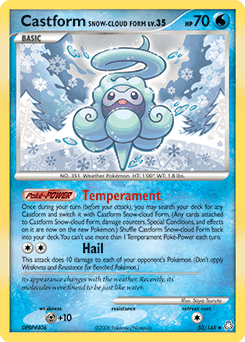 Castform Snow-Cloud Form - Normal