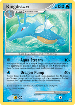 Kingdra - Reverse Holofoil