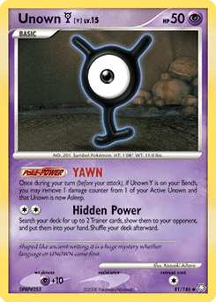 Unown [Y] - Normal