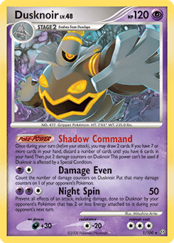 Dusknoir - Reverse Holofoil
