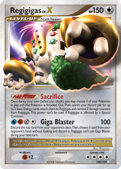 Regigigas LV.X - Holofoil
