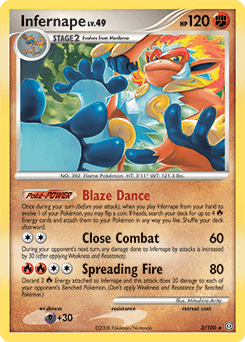 Infernape - Reverse Holofoil