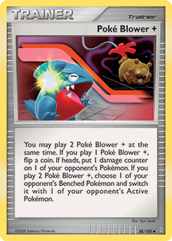 Poké Blower + - Normal