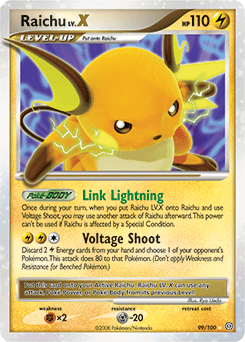 Raichu LV.X - Holofoil