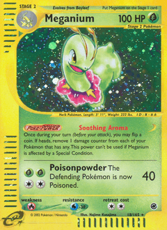 Meganium - Reverse Holofoil