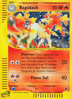 Rapidash - Reverse Holofoil