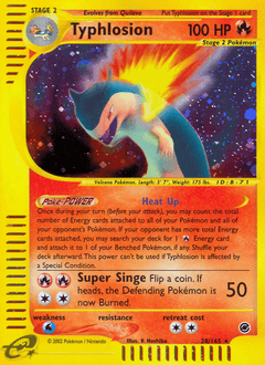 Typhlosion - Reverse Holofoil