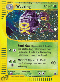 Weezing - Reverse Holofoil