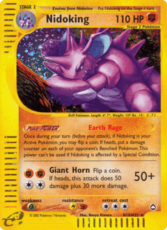 Nidoking - Holofoil
