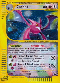Crobat - Reverse Holofoil