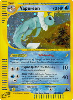 Vaporeon - Holofoil