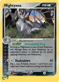 Mightyena - Reverse Holofoil