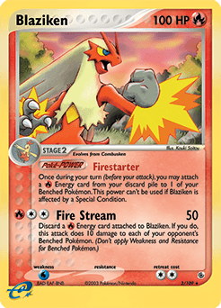 Blaziken - Reverse Holofoil