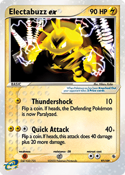 Electabuzz ex - Holofoil