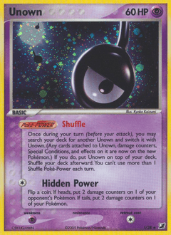 Unown - Holofoil