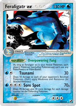 Feraligatr ex - Holofoil