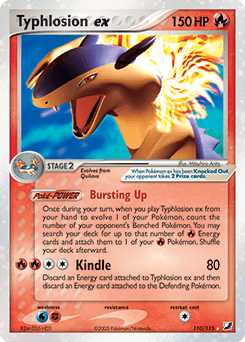 Typhlosion ex - Holofoil