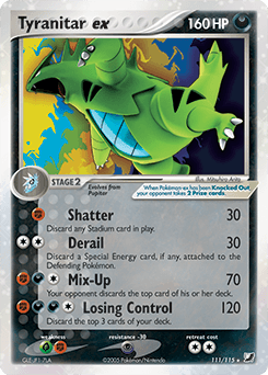 Tyranitar ex - Holofoil