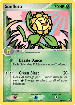 Sunflora - Reverse Holofoil