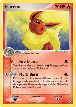 Flareon - Reverse Holofoil