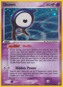 Unown - Holofoil