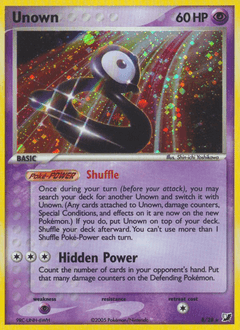 Unown - Holofoil