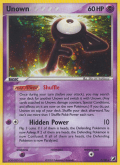 Unown - Holofoil