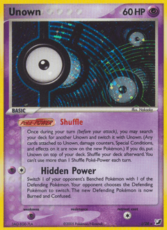 Unown - Holofoil