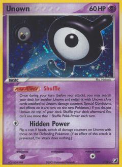 Unown - Holofoil