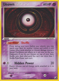Unown - Holofoil