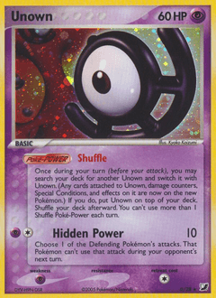 Unown - Holofoil