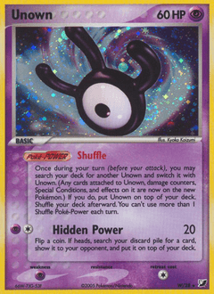 Unown - Holofoil