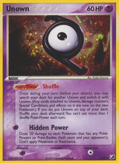 Unown - Holofoil