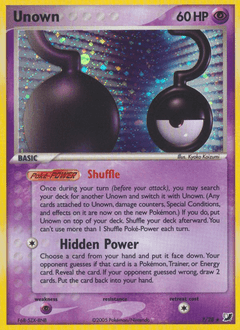Unown - Holofoil