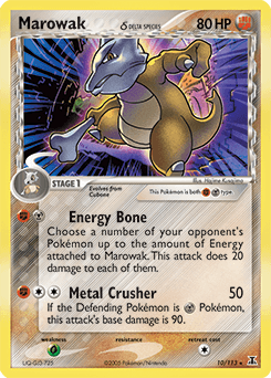 Marowak δ - Reverse Holofoil