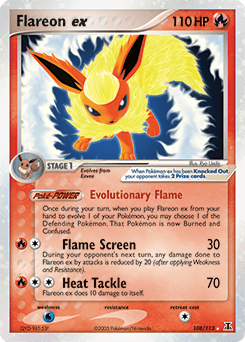 Flareon ex - Holofoil