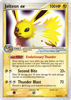 Jolteon ex - Holofoil