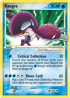 Kyogre ★ - Holofoil