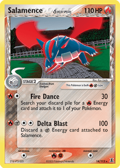 Salamence δ - Reverse Holofoil