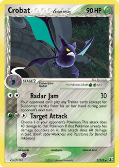 Crobat δ - Reverse Holofoil