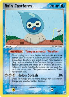Rain Castform - Normal
