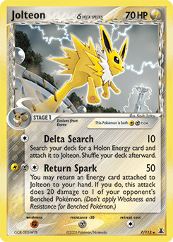 Jolteon δ - Reverse Holofoil