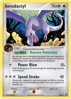 Aerodactyl - Reverse Holofoil
