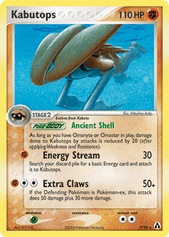 Kabutops - Reverse Holofoil