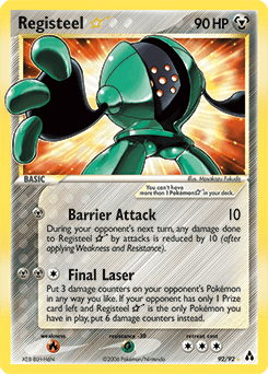 Registeel ★ - Holofoil